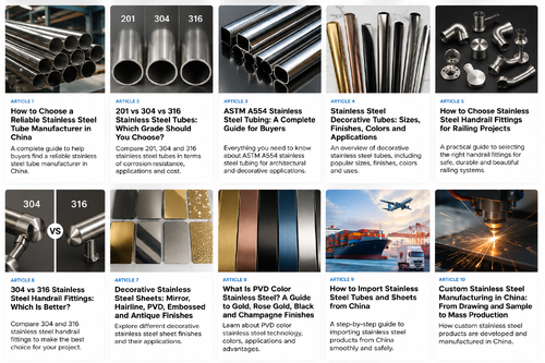 najnowsza sprawa firmy na temat How to Choose a Reliable Stainless Steel Tube Manufacturer in China