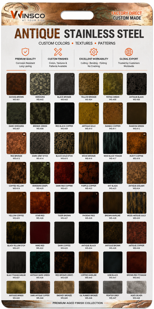 najnowsza sprawa firmy na temat Decorative Stainless Steel Sheet + PVD Color Stainless Steel