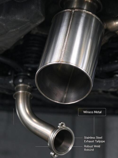 najnowsza sprawa firmy na temat Winsco Metal Stainless Steel Exhaust Tailpipe | Stable Weld & Excellent Bending Performance