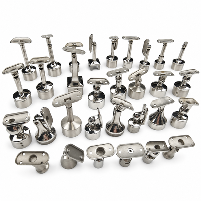 jakość  SS304 SS316 Stainless Steel Handrail Bracket, Adjustable Railing Support fabryka