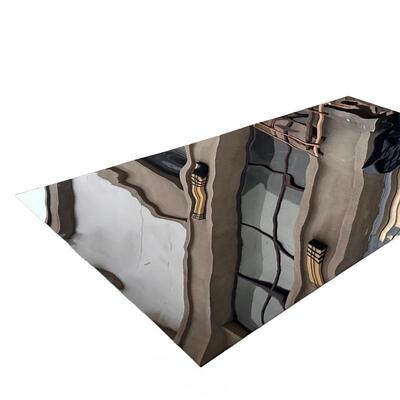 jakość  8K Mirror Base Vacuum PVD Colored Stainless Steel Sheet | 201,304,316 Grade fabryka