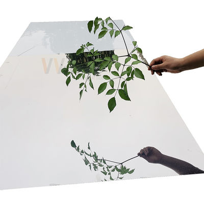 BA Wykończona blacha ze stali nierdzewnej Super Mirror SUS 430 Walcowana na zimno 1500 mm