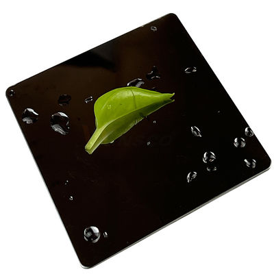 1219mm 8K Black Titanium 316 316L Super Mirror Blacha ze stali nierdzewnej do dekoracji hotelu