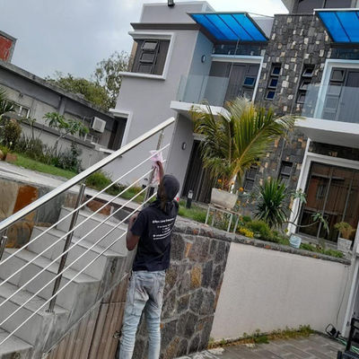 1000mm 1500mm Balustrady ze stali nierdzewnej Ogrodzenia Inox Ogrodzenia Łatwa instalacja