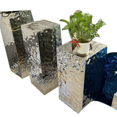 8k Mirror Water Ripple Surface Fabrication Dekoracyjne metalowe rękodzieło
