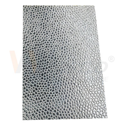 2B Wykończenie Wytłaczana blacha ze stali nierdzewnej o strukturze plastra miodu 0,4 mm-3,0 mm