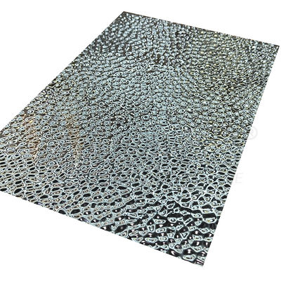 Dekoracyjny 8K Mirror Black Titanium Honeycomb Design Pattern Wytłaczane wykończenie ze stali nierdzewnej