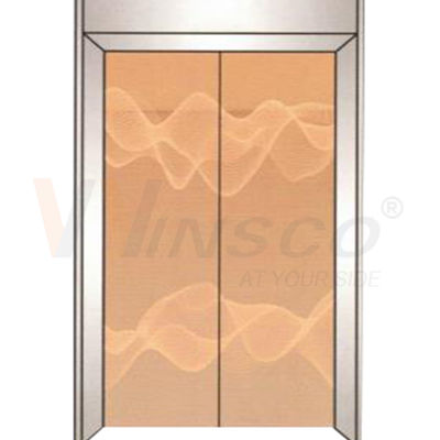 1219 mm x 2438 mm Lustrzana złota blacha ze stali nierdzewnej Wytrawiona wykończona różowym złotem