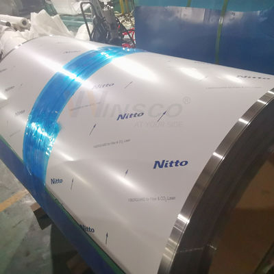 2,0 mm walcowana na zimno cewka ze stali nierdzewnej 2B cewki 410 klasa 15 mm-1500 mm