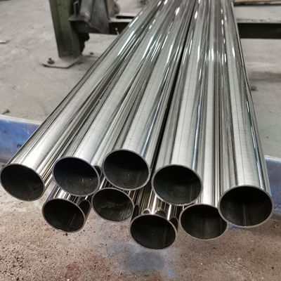 C-316 Okrągła rura ze stali nierdzewnej Inox Acero Inoxidable 1.1/2 Redondo Decorativo Brilliante POLEROWANA 600 C-304 X 6 METROS