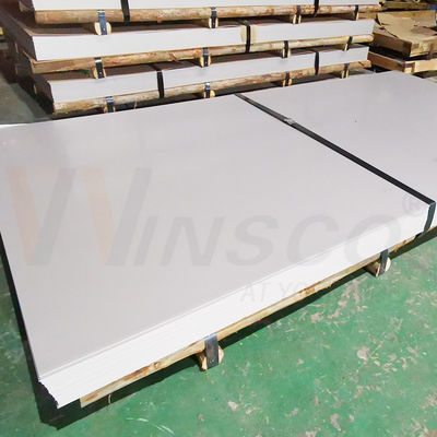 Przeciwunięty do zużycia 5ftx10ft 2b ze stali nierdzewnej walcowanej na zimno blacha metalowa 316 316L klasy 1500mmx3000mm