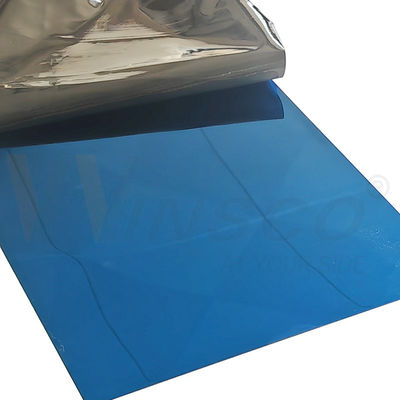 Sapphire Blue Color Inox Sheet Mirror Finished Plate ze stali nierdzewnej 304 304L Grade