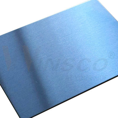 SS 316 316L 4ftx8ft Niestopowa płytka satynowa włosy 1220mmx2440mm Stal nierdzewna nr 4 Blawy arkusz kolorowy