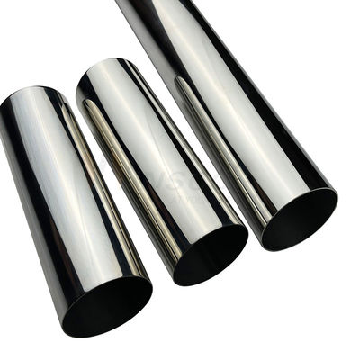 63.5mm 2 1/2' SS 201 304 316 Ręczka okrągła ze stali nierdzewnej Powierzchnia satynowa 1,2mm-3,5mm Grubość niezinkszowana lustrzana rura