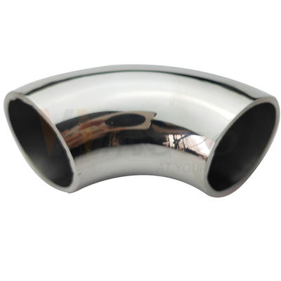 Szlachetne polerowanie Satyn z nierdzewnym balusterem 201 304 316 25.4 mm 1 '' Dia 66 mm łuk ze stali nierdzewnej 90 stopni łokieć