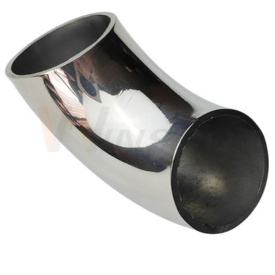 Szlachetne polerowanie Satyn z nierdzewnym balusterem 201 304 316 25.4 mm 1 '' Dia 66 mm łuk ze stali nierdzewnej 90 stopni łokieć
