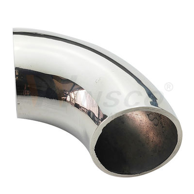 Szlachetne polerowanie Satyn z nierdzewnym balusterem 201 304 316 25.4 mm 1 '' Dia 66 mm łuk ze stali nierdzewnej 90 stopni łokieć