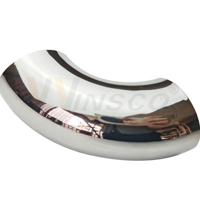 Wysokiej precyzji SS 201 304 316 Obligacje balustrady 1,2 mm-2,0 mm Grubość 50,8 mm 2' OD Obligacja łokciowa z szynki ze stali nierdzewnej