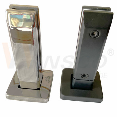SUS 304 316 włosy Czarne Matte lustro powierzchnia ze stali nierdzewnej basen szklany spigot dla 12mm 24mm szkło