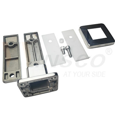 SUS 304 316 włosy Czarne Matte lustro powierzchnia ze stali nierdzewnej basen szklany spigot dla 12mm 24mm szkło