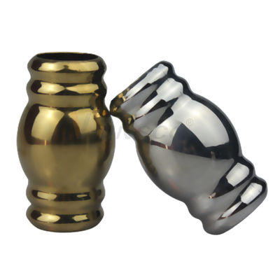 Lustro Srebro Złoto Akcesoria do poręczy SS 201 304 Stal nierdzewna Bamboo Joint Connector dla 19mm Rura Rura