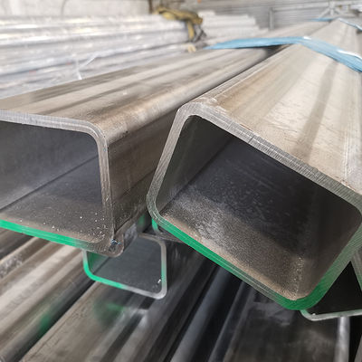Materiał budowlany Rurka z nierdzewnej stali 201 304 316 316L Wielkie rozmiary Ręczowitość 80mmx180mm Rura ze stali nierdzewnej