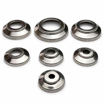 Pokrowce na okrągłe podstawy ze stali nierdzewnej 304 dla Peru | Canoplas Redondas BA, 1/2–2 cala