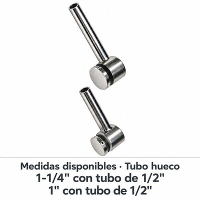 Stal nierdzewna wspornik szklany do systemów balustrad | Soporte para Vidrio
