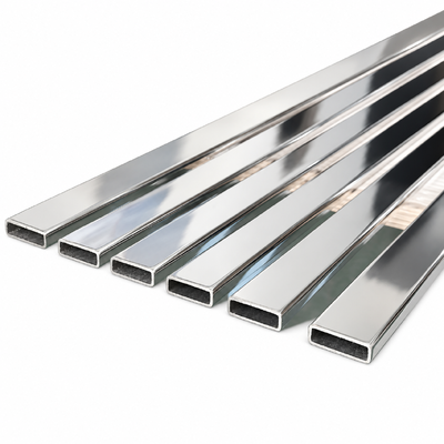 30x10mm SUS 304 316 201 8K Lustrzane lustrzane rurociągi prostokątne ze stali nierdzewnej do mebli łazienkowych