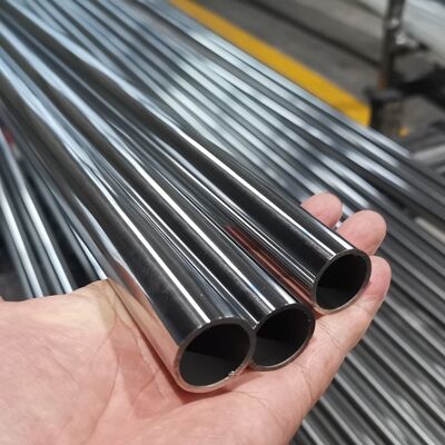 19 mm Inox Metal Pipe TP 201 304 316 Satin Mirror Surface 0.4mm-1.5mm Wall Thick 5/8' Stainless Steel Round Tube