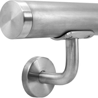 Wyposażenie balustrady schodowej z nierdzewnej stali SUS 201 304 316 Składniki balustrady ze stali nierdzewnej Akcesoria szklane