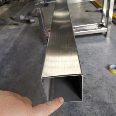 10x10mm do 200x200mm kwadratowe i prostokątne rury ze stali nierdzewnej o grubości ścianki 1,5-5,0 mm do budownictwa i balustrad