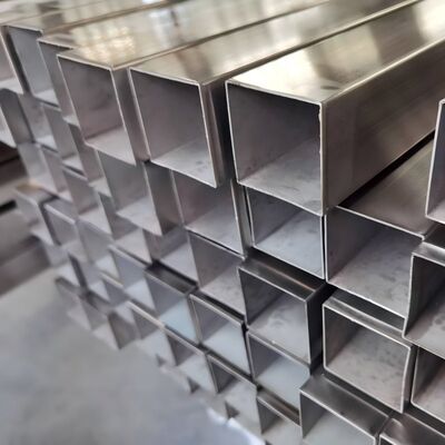 10x10mm do 200x200mm kwadratowe i prostokątne rury ze stali nierdzewnej o grubości ścianki 1,5-5,0 mm do budownictwa i balustrad