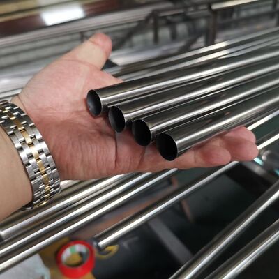 0.4mm-2.0mm Grubość 3/4'' Inox okrągła rurka 201 304 316 stopień 19.1mm lustrzane satynowe wykończenie rurki ze stali nierdzewnej