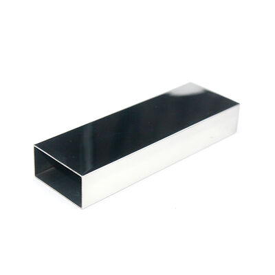 AISI 201 304 316 Rura z nierdzewnej oprawki 0,5 mm-2,7 mm Thcikenss 20mmx40 mm Rura prostokątna ze stali nierdzewnej