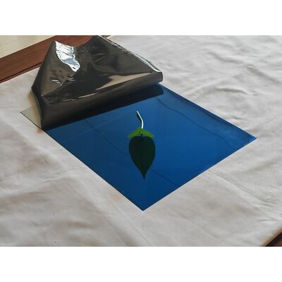 1250mmx2500mm 304 304L Sapphire Blue Mirror Inox Sheet, PVD Color Plate ze stali nierdzewnej