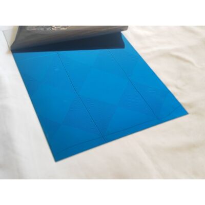 Płyta ze stali nierdzewnej SUS304 304L Sapphire Blue 8K Mirror Inox o wymiarach 1000mmx2000mm, blacha ze stali nierdzewnej w kolorze PVD
