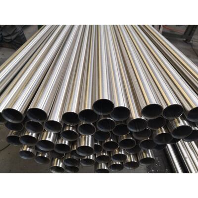 Brushed Finish Stainless Steel Round Tube 201 304 316L Grade for Middle East Projects and Stainless Steel Pipe Handrail Construction