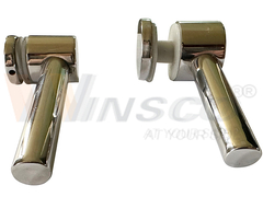 Podkładek ze szkła ze stali nierdzewnej z rurką